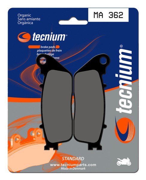 Pastillas de Freno Tecnium Street Orgánicas - MA362