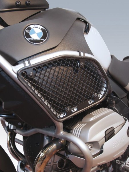 Protector de depósito para BMW R 1200 GS Adventure, acero, negro