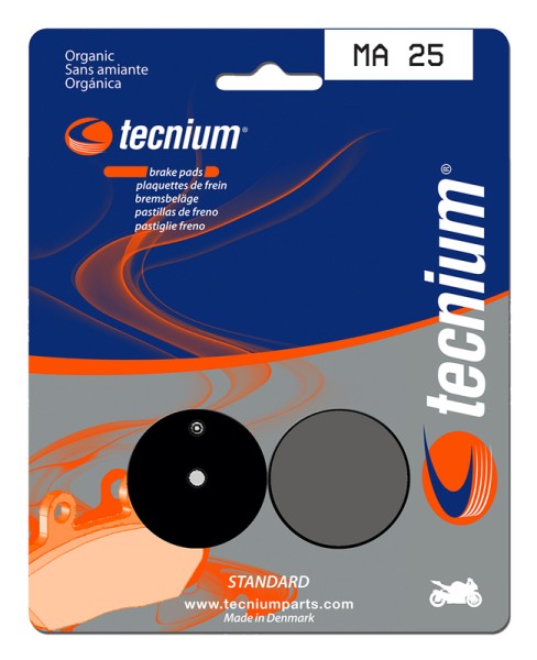 Pastillas de Freno Tecnium Street Organic - MA25