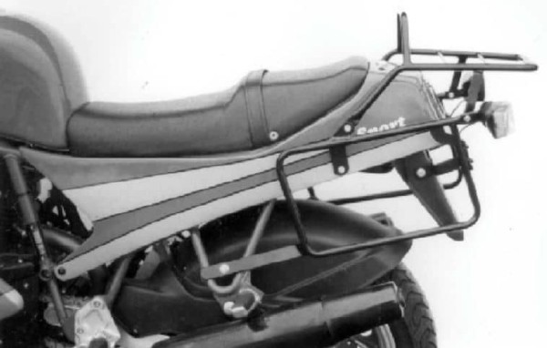 Portaequipajes superior tubular y portaequipajes lateral negro para Ducati 750 Sport (88-89)