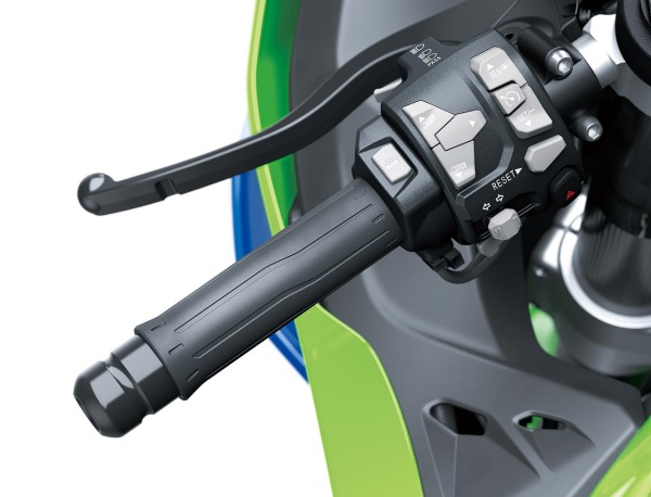Puños calefactables para ZX-10 R Ninja /RR (26-) Original Kawasaki