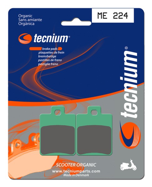 Pastillas de Freno Orgánicas Tecnium Scooter - ME224