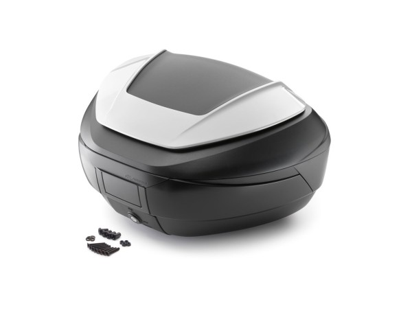 KTM Topcase (blanco) para Duke 125, 390, 690, 790, 1090 1290 Adventure / Superduke