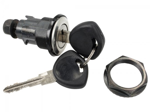Cerradura de repuesto para los baúles originales de Piaggio y Vespa