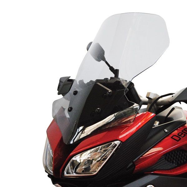 Parabrisas alto turismo ahumado transparente para Yamaha Tracer 900 (15-17)