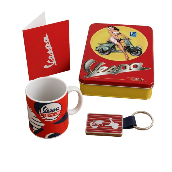 Paquete de productos de Vespa «Pin-up»
