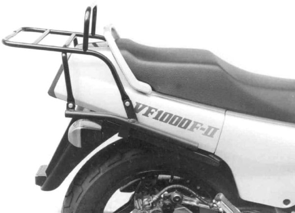 Portaequipajes superior tubular negro para Honda VF 1000 F (85-88) Original Hepco & Becker