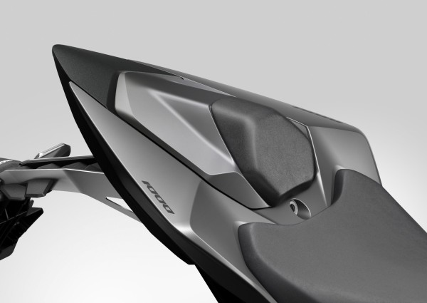Funda asiento pasajero gris para Honda CB 1000 Hornet (25-) Original