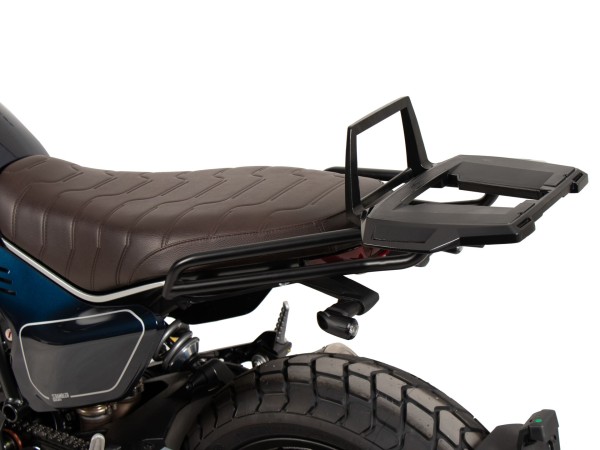 Portamaletas Alurack negro para Ducati Scrambler 800 Nightshift /Full Throttle (23-)