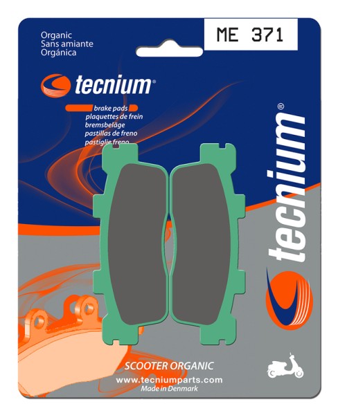 Pastillas de Freno Orgánicas Tecnium Scooter - ME371