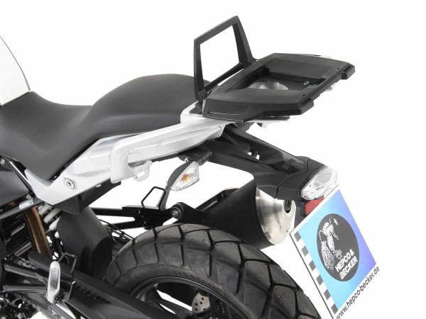 Portamaletas superior de aluminio para portaequipajes original para BMW G 310 GS (17-) Hepco & Becker