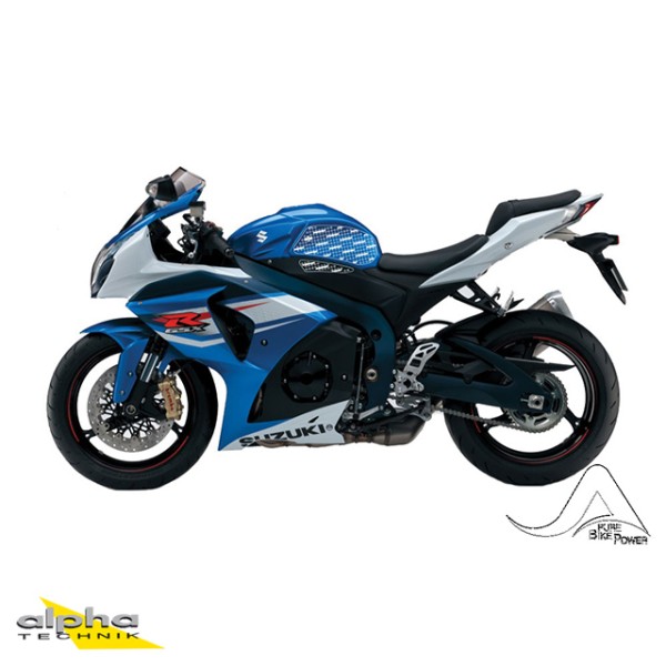 Stompgrip Volcano transparente para Suzuki GSXR1000, 2009-2016