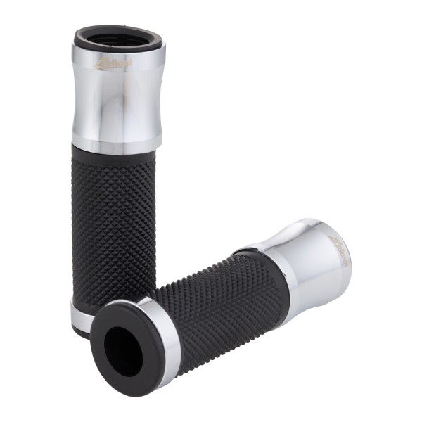 Puños Zelioni cromados para Vespa ET/LX/LXV/S/Primavera/Sprint 50-150ccm