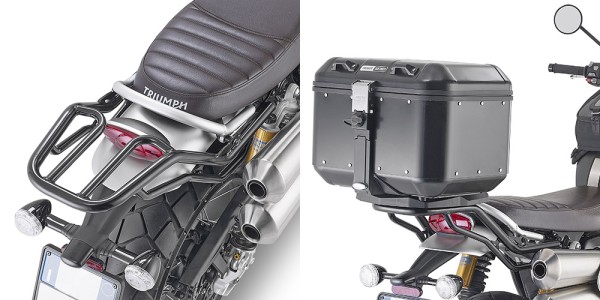 Soporte Givi Topcase para Triumph Scrambler 1200 (19-)