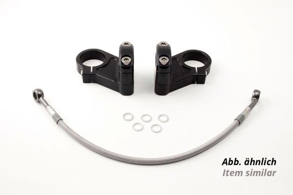 LSL Superbike-Kit mit Teilegutachten für Kawasaki Z1000SX ABS, Typ ZXT00W/ZXT00G, 2011-, schwarz,