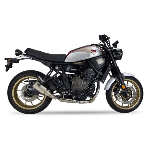 Sistema completo IXIL RB con catalizador para Yamaha XSR 700, acero inoxidable, homologado E, Euro3+4