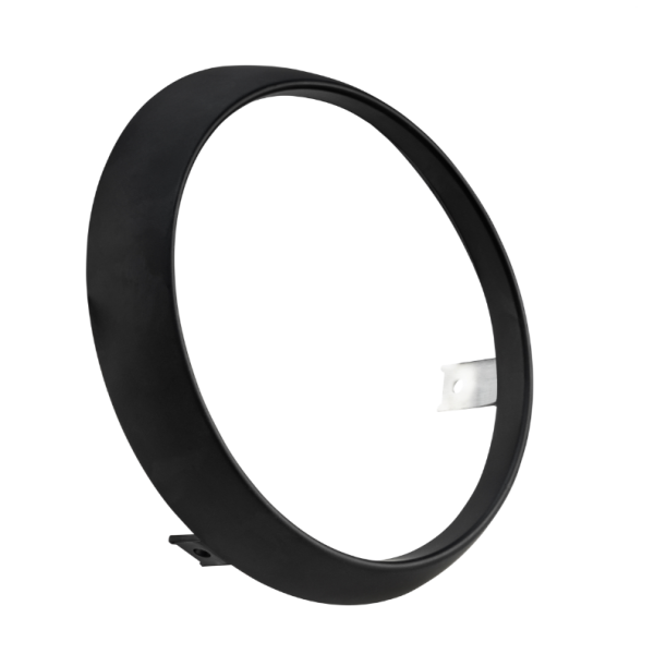Anillo de lámpara para Vespa Primavera /Elettrica 50-150cc 2T/4T, negro mate