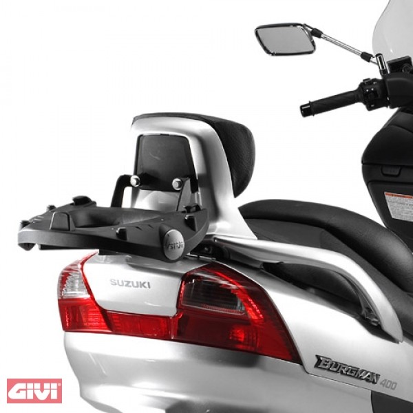 Portaequipajes Givi Topcase Negro para Suzuki Burgman K3-K6 250-400 My. 03-06