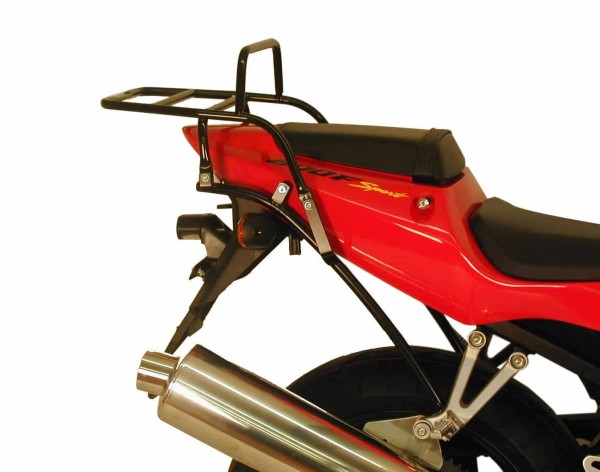Portaequipajes superior tubular negro para Honda CBR 600 F Sport (01-02) Hepco & Becker