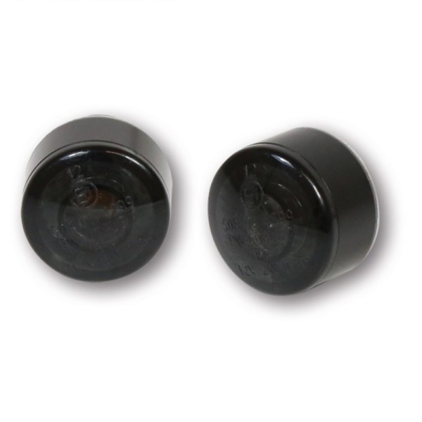 HIGHSIDER pro Apollo Piloto trasero LED, luz de freno, intermitente negro/tintado 3en1, homologado E (par)