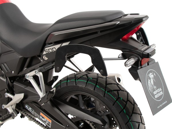 Soporte lateral C-Bow antracita para Honda NX 500 (24-) Hepco & Becker