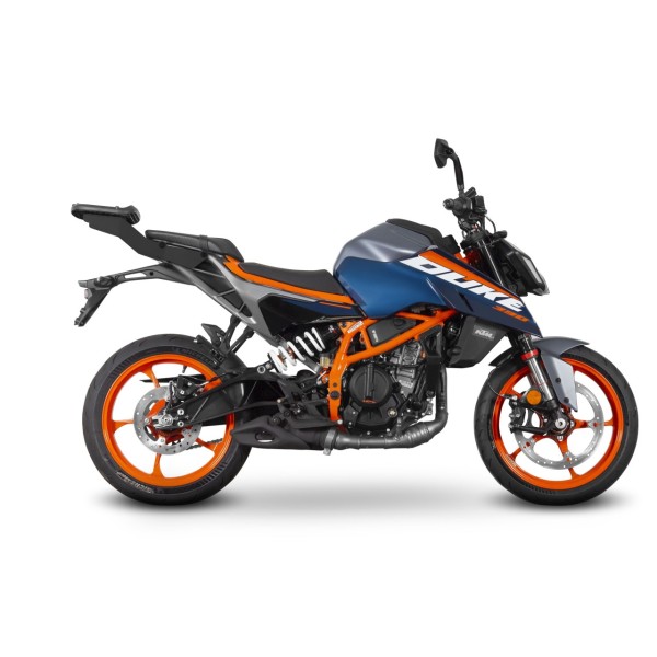 Soporte para baúl Shad, pintado de negro, para KTM 125 / 390 Duke (24-)