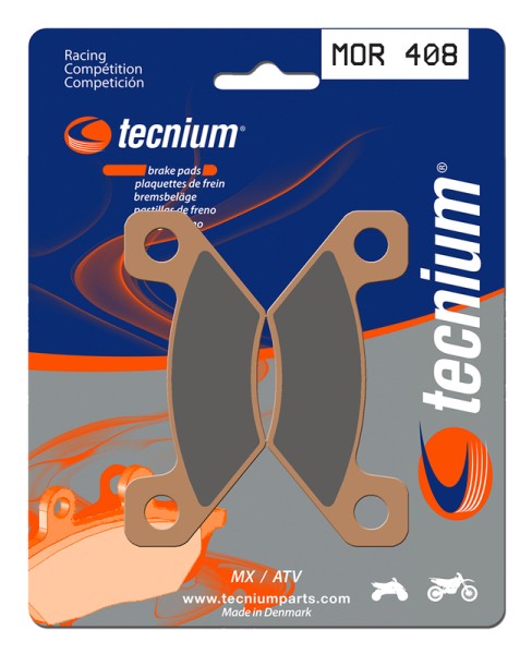 Tecnium Racing MX/ATV pastillas de freno de metal sinterizado - MOR408