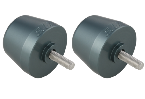 Contrapesos de manillar izquierda/derecha para Vespa Primavera/Sprint/ET/LX/LXV/S, plata mate