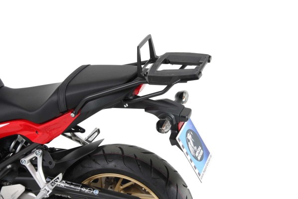 Portamaletas Alurack negro para Honda CBR 650 F (14-18) Hepco & Becker