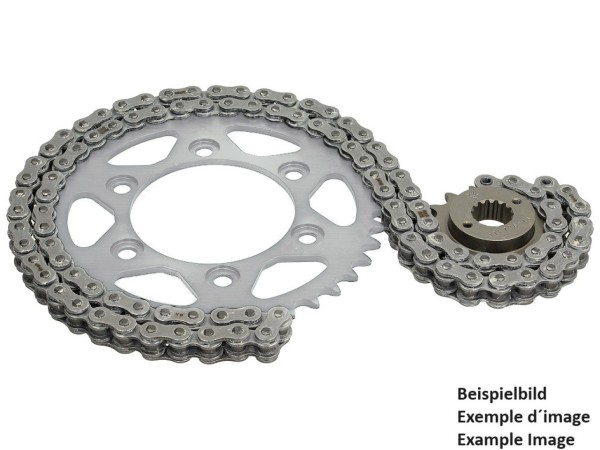 Juego de cadenas Tsubaki Alpha-2 XRS, paso: 530/108, relación de transmisión: 16/42
