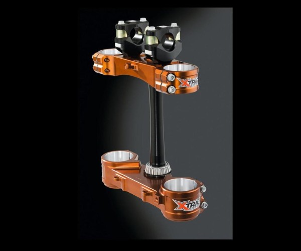 Juego de soportes de horquilla XTrig Triple Clamp M12, manillar 22mm KX450F 2017/ KX450F 2015 Original Kawa