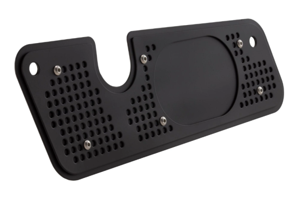 Embellecedor escape basculante para Vespa GTS/GTS Super/GTV/GT, negro