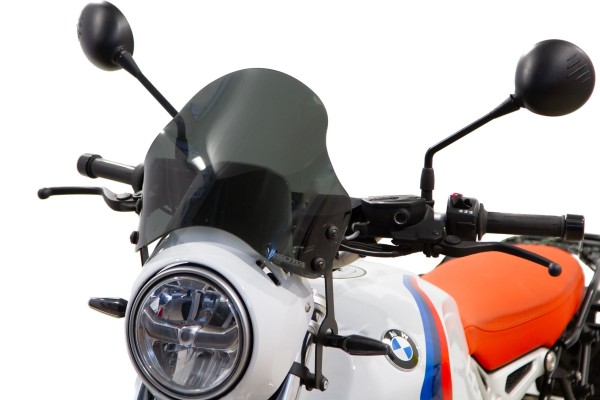 Parabrisas bajo para BMW R nineT Urban G/S (21-23), humo oscuro