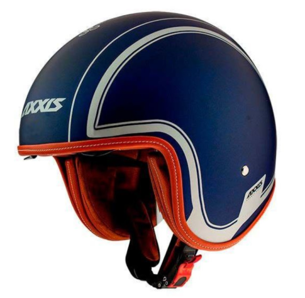 Casco Axxis Jet, Hornet SV Royal, azul mate