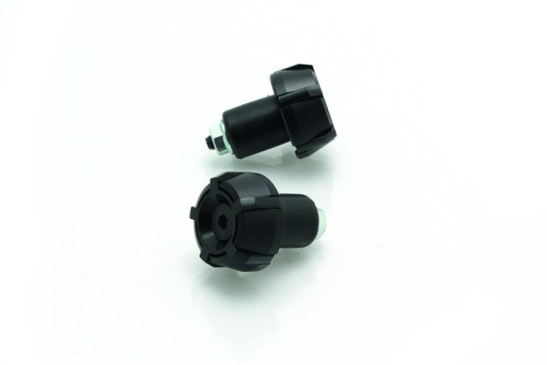 Puntas de manillar BIHR Spark Ø18mm negro/negro
