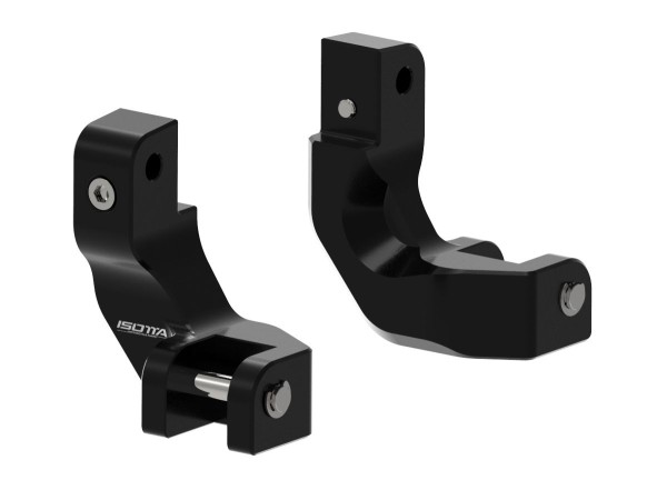 Kit de reubicación del reposapiés del pasajero para Moto Guzzi V100 Mandello S