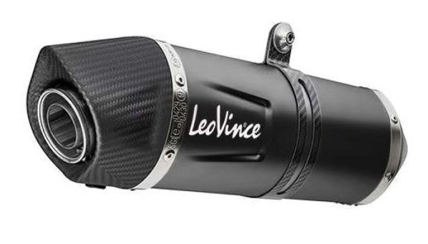 Silenciador trasero LeoVince LV One Evo Slip On Black Edition para CF Moto / Husqvarna / KTM
