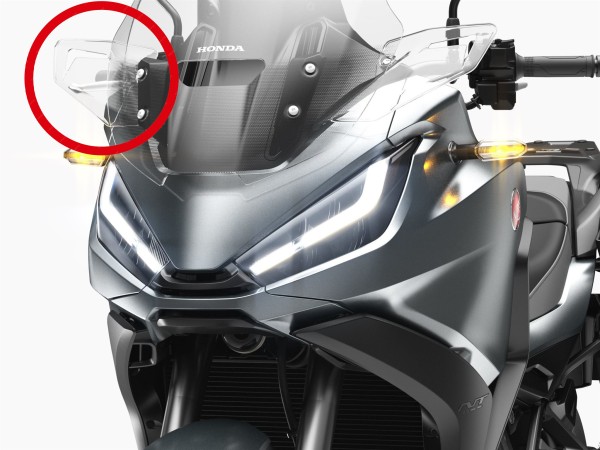 Deflector de viento superior derecho para Honda NT 1100 (22-) Original