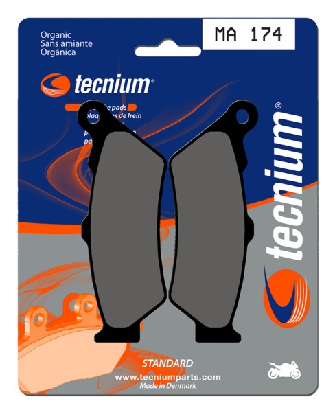 Pastillas de Freno Tecnium Street Orgánicas - MA174
