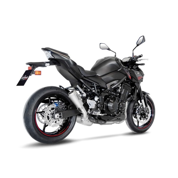 Sistema de escape LeoVince LV 10 para Kawasaki Z 900, plata titanio, slip on, Euro4+5, certificado E