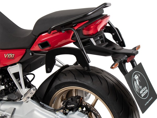 Soporte lateral C-Bow para Moto Guzzi V 100 Mandello Hepco & Becker