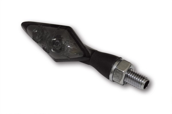 HIGHSIDER pro PEN HEAD DOUBLE 2en1 Indicador LED con luz de posición, carcasa negra, lente tintada
