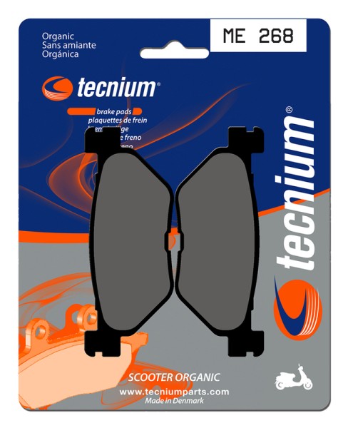 Pastillas de Freno Tecnium Scooter Orgánicas - ME268