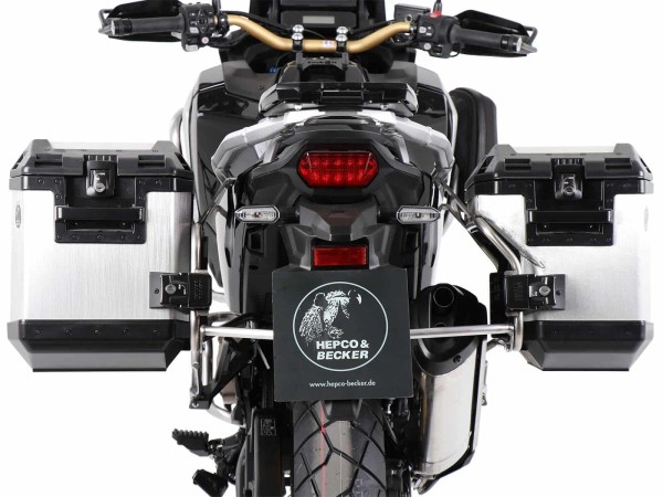 Juego portaequipajes recortable plata para Honda CRF 1100 L Africa Twin (24-) Hepco & Becker