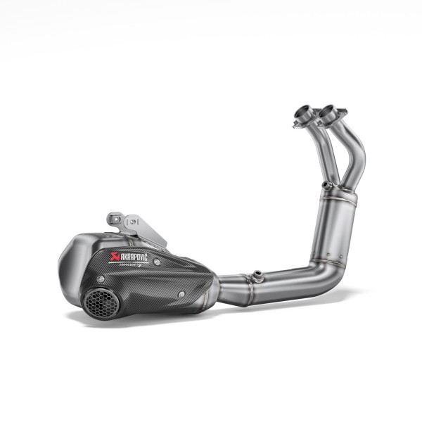 Sistema de escape completo Akrapovic para la Tracer 7 /GT (25-) original de Yamaha