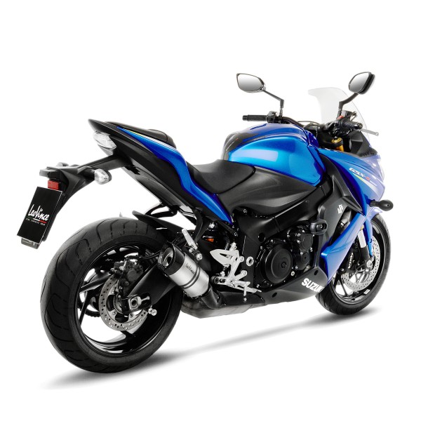 Sistema de escape LeoVince LV Pro, acero inoxidable, slip on para Suzuki GSX-S 1000 / F (Bj.17-)