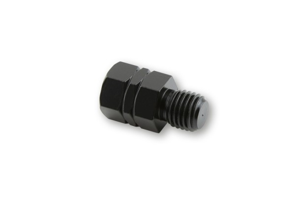 HIGHSIDER adaptador espejo inteligente Negro Agujero M10 Izquierdo a tornillo M10 Derecho