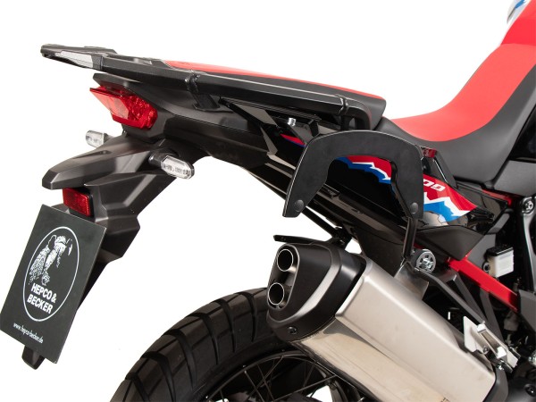 Soporte lateral C-Bow negro para Honda CRF 1100 L Africa Twin (24-) Hepco & Becker