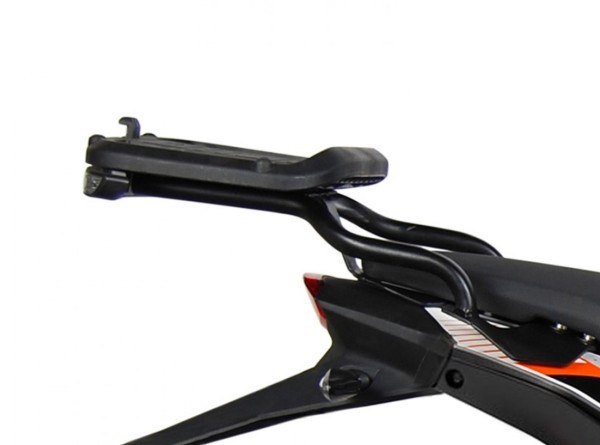Soporte para baúl Shad, pintado de negro, para KTM 125 / 390 Duke (11-16)