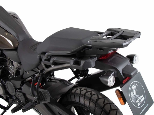 Easyrack Topcaseträger negro para Harley Davidson Pan America (21-) Hepco & Becker